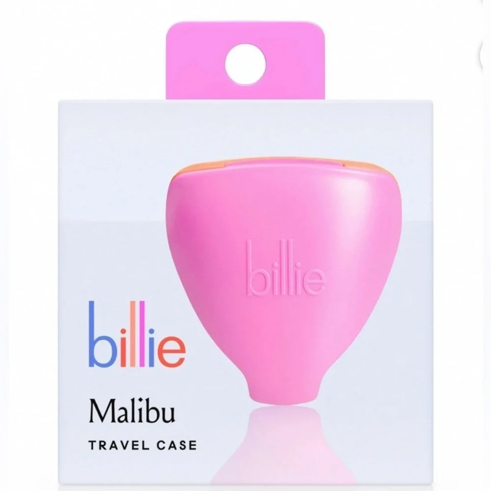 2 Billie 5-Blade Razor Travel Case - Pink Pop